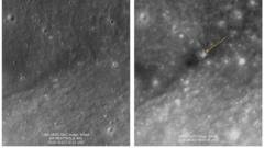 South Korea space agency shares Moon images after SpaceX rocket debris crash