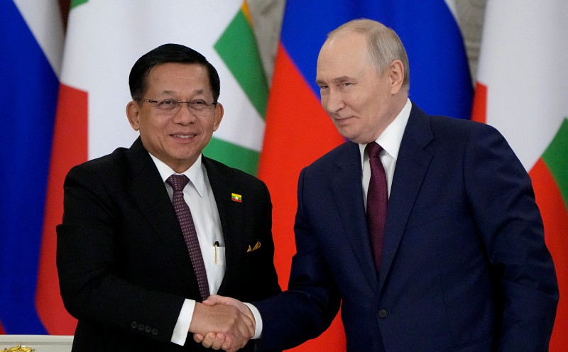 Myanmar military offensive targets land for Russia-backed port project