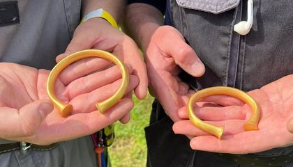 Metal Detectorists Thought They'd Hit the Jackpot When They Discovered a Gold Bracelet Dating to the Bronze Age. Then They Dug Up Two More