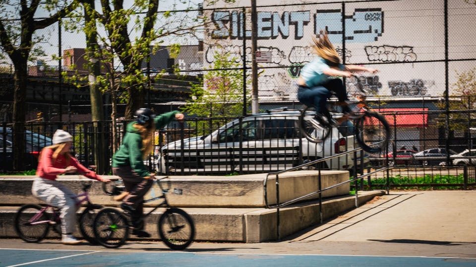 Behind ‘The City In Bloom,’ The First NYC All-Women BMX Street Film