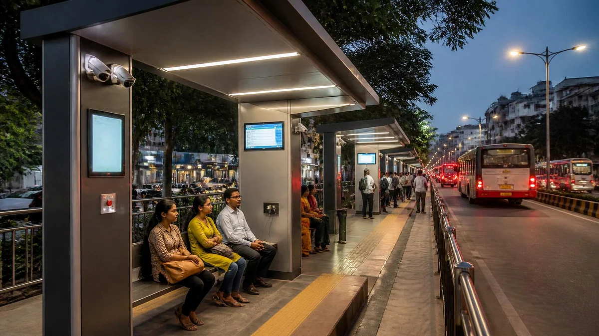 685 Digital Bus Shelters With CCTV, Panic Buttons Planned In Pune, Pimpri-Chinchwad