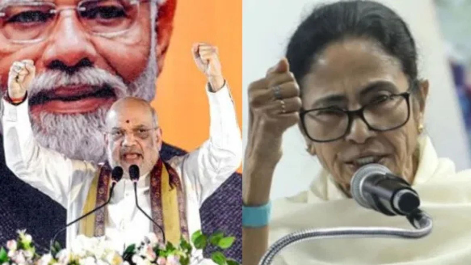 ‘Asking from 2014’: Mamata didn’t give land for border fencing, says Amit Shah
