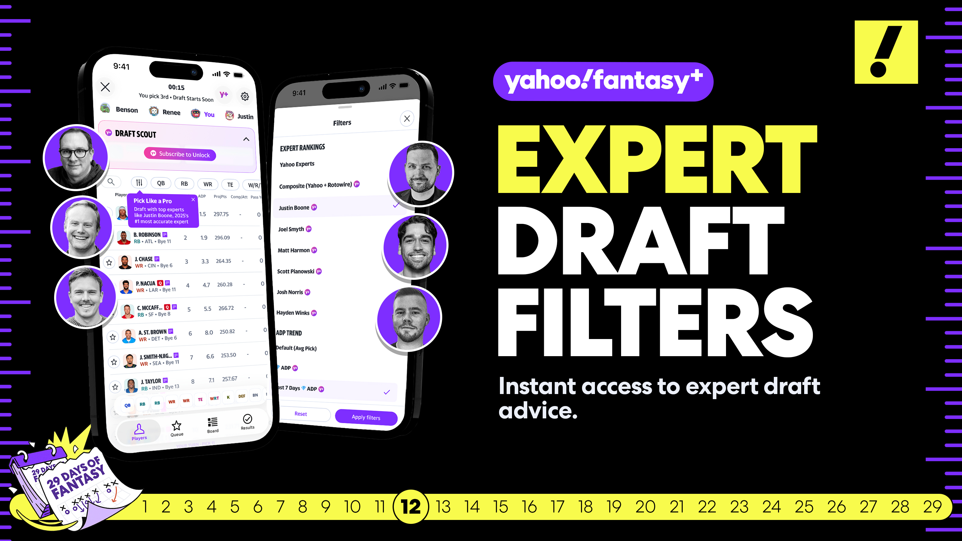 Draft like the experts — now built right into your draft