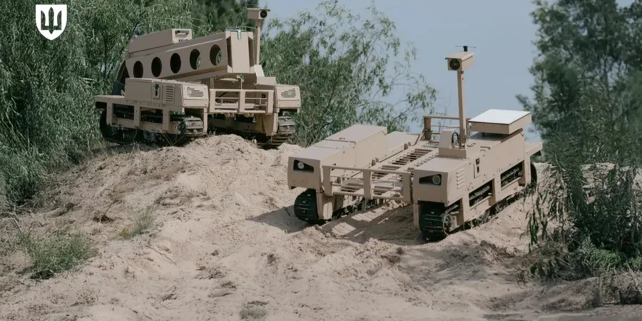 Ukraine's Khartiia Corps converts assault robots into frontline supply carriers