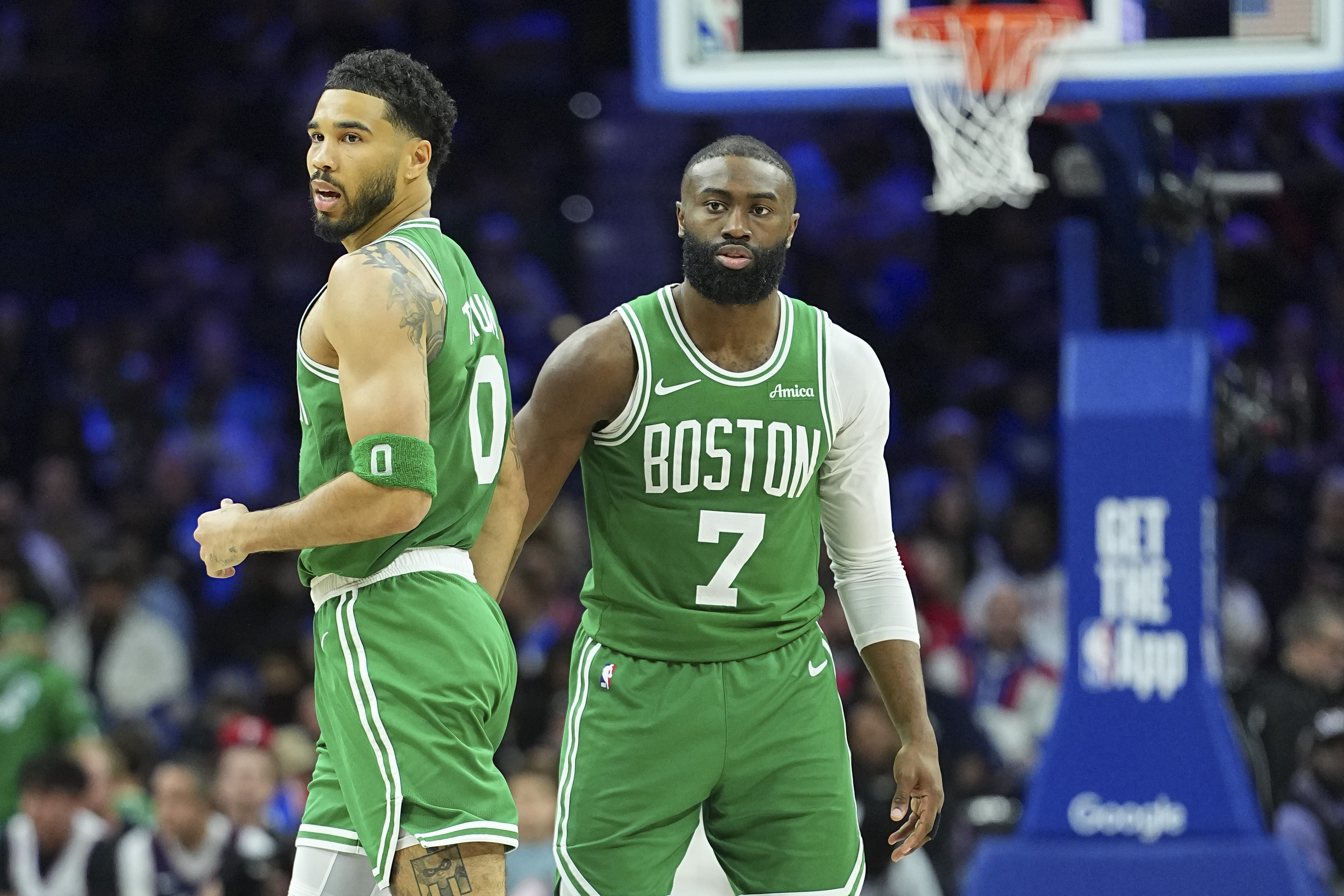 Jaylen Brown stresses that winning is his agenda with 76ers as questions about Jayson Tatum, Celtics follow him to Philly