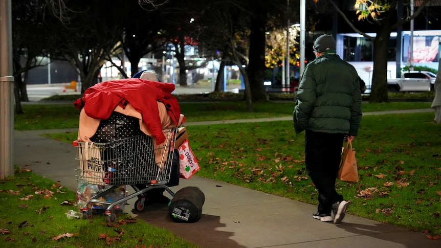 Homelessness a visible crisis on Canberra's streets