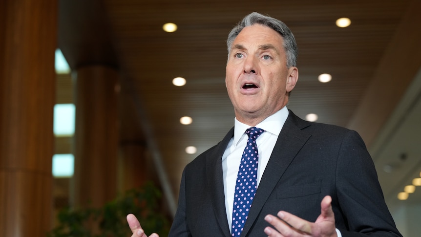 Live: Marles denies cabinet divided on Burke's migration proposal