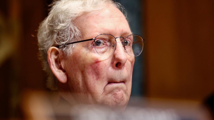 US Senator Mitch McConnell released from rehab centre after fall in June