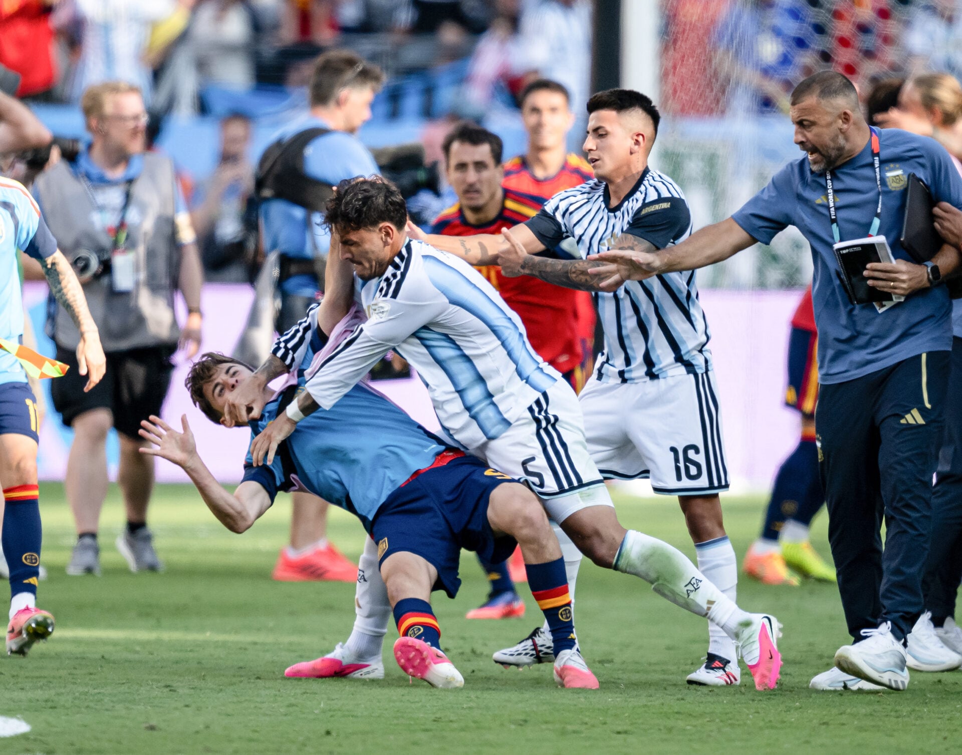 Leandro Paredes handed 10-game ban over behavior during World Cup final