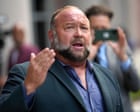 Texas slashes $50m judgment against Alex Jones over false claim Sandy Hook shooting was hoax