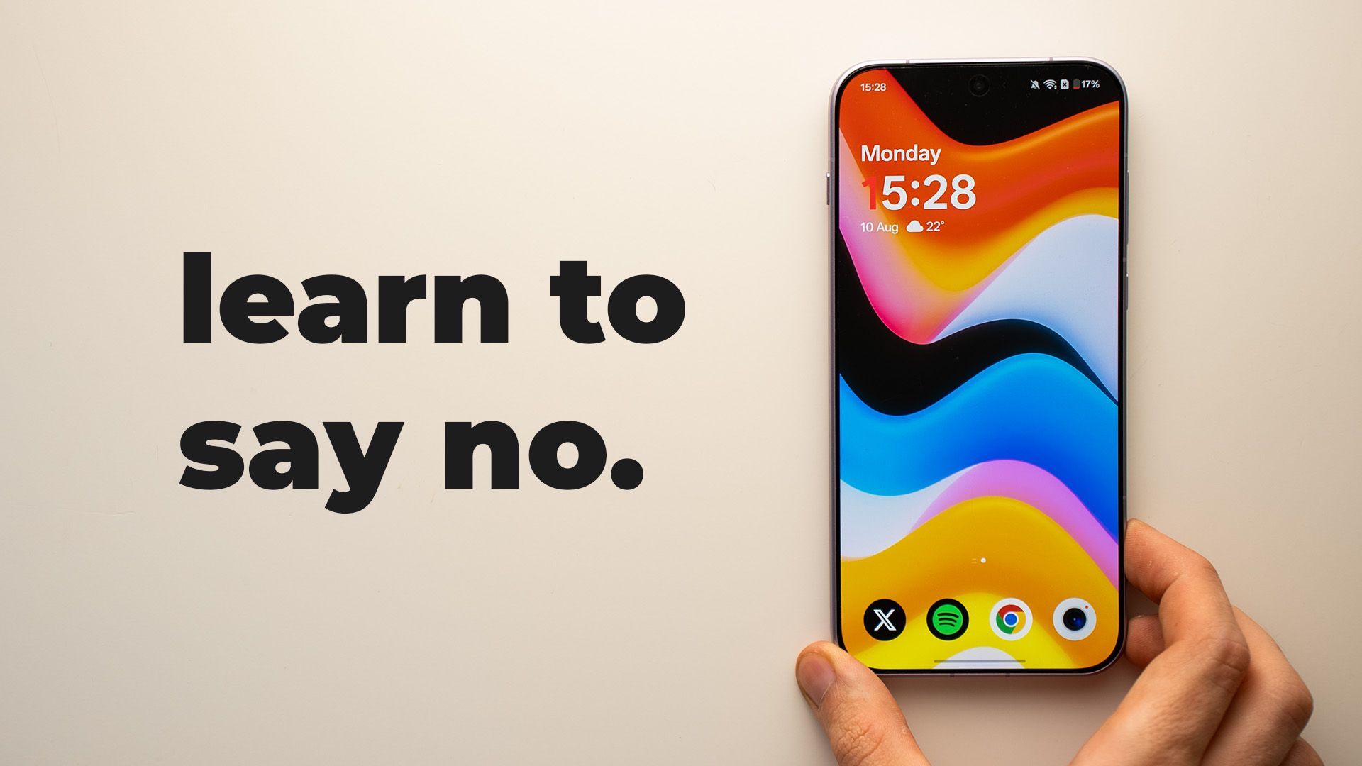 Reject the pressure to upgrade. [Video]