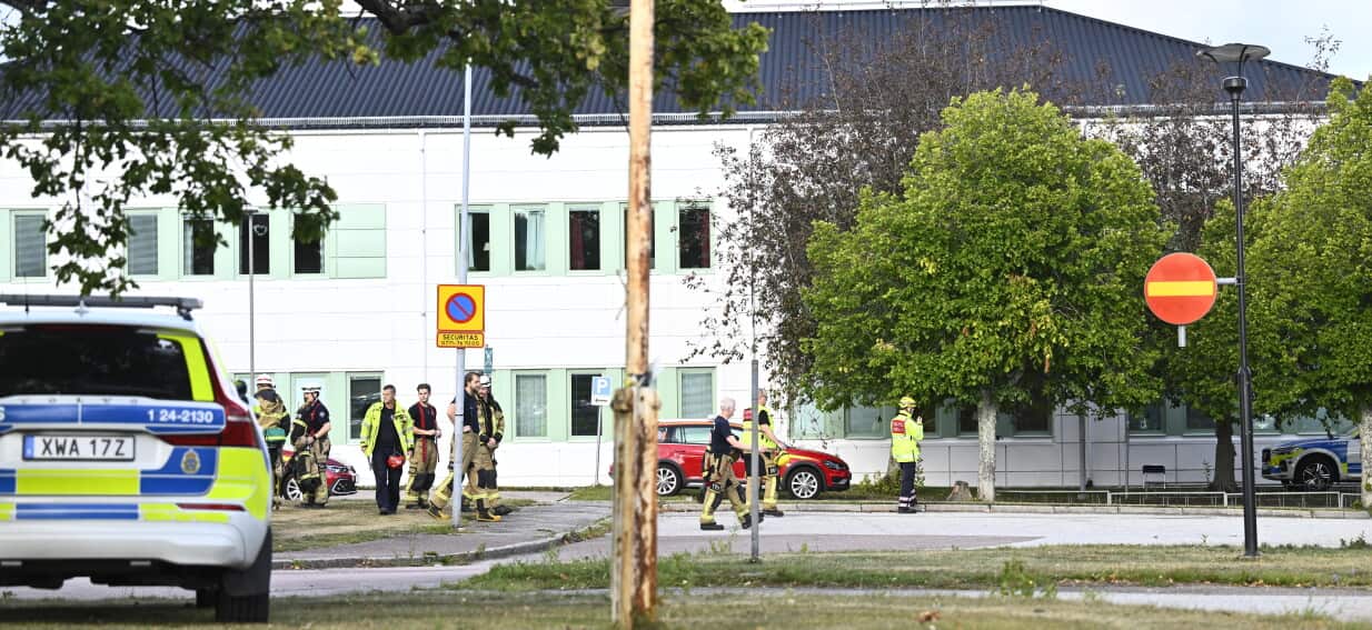Sword attack at Swedish school kills one, injures three