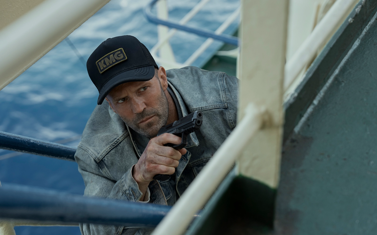 Jason Statham struggles to keep afloat in new thriller ‘Mutiny’
