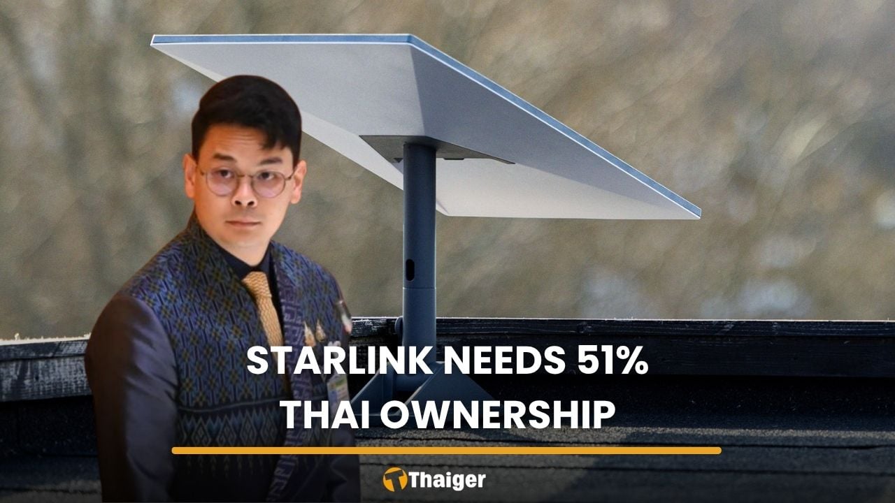 Thailand blocks Starlink’s bid for full foreign ownership