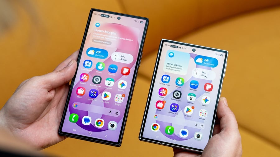 Looked at and tried out: Galaxy Z Fold 8: Compact, enduring and almost without a fold