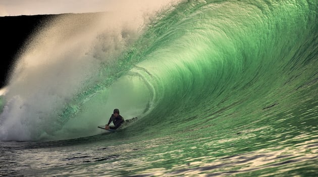 ‘It’s like looking at Everest. It gives me goosebumps’: Surfers seek the ultimate wave on Ireland’s west coast