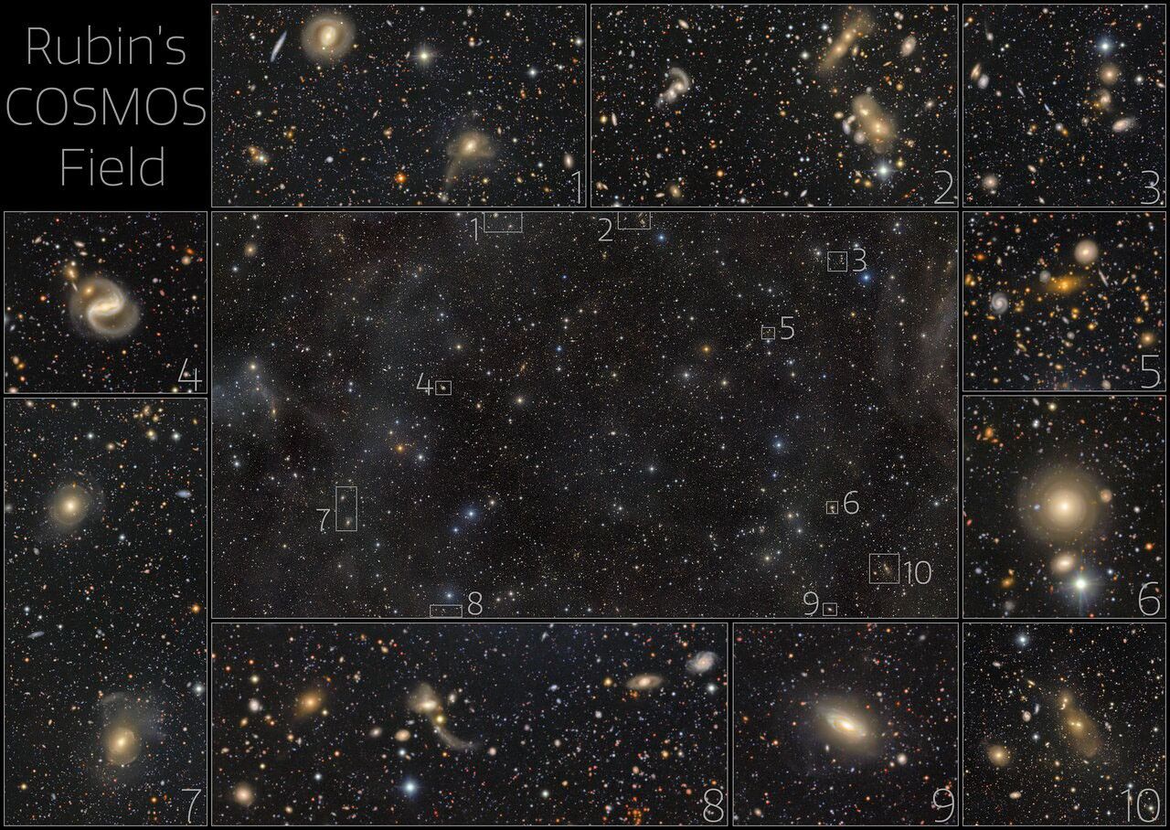 APOD: 2026 August 7 – Rubin’s Cosmos Field