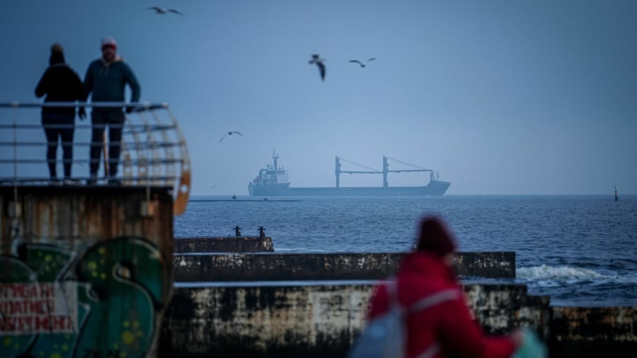 Russia reports attack on ships with military equipment for Ukraine