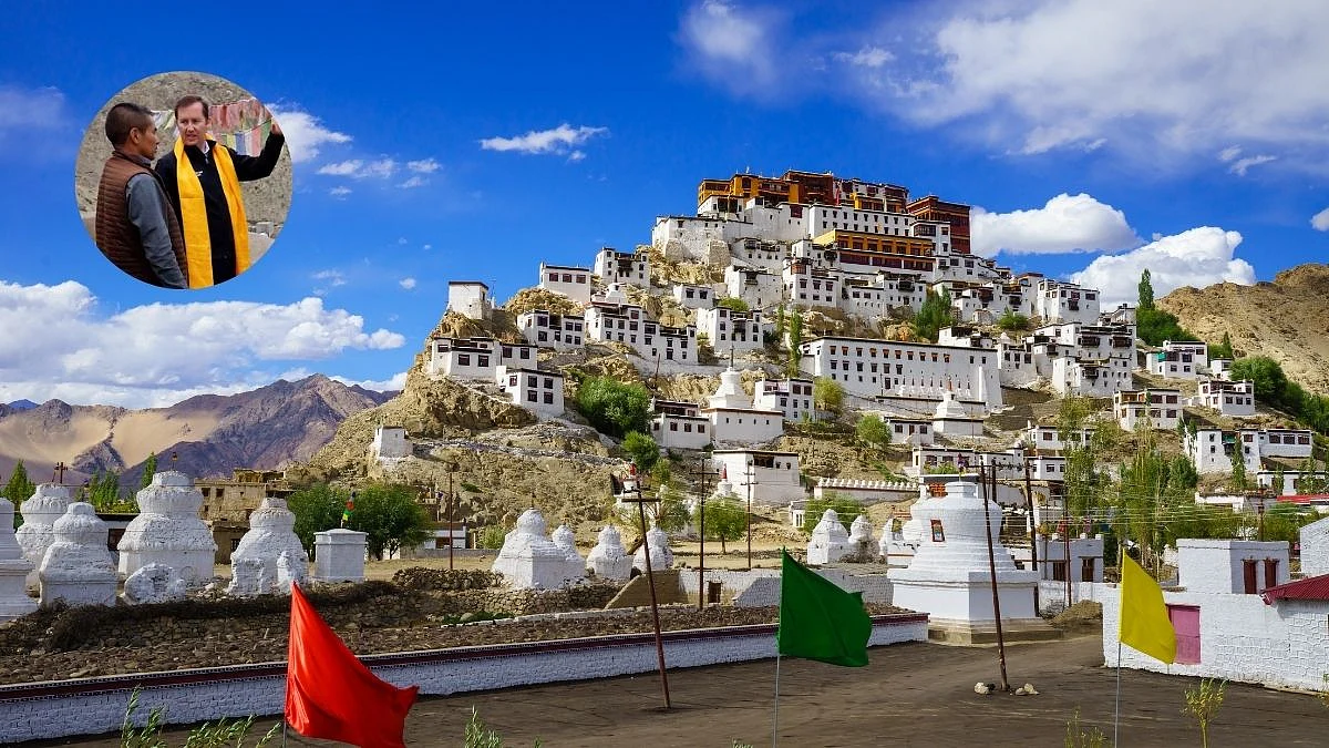 Where Is Thiksey Monastery? US Ambassador Sergio Gor Explores Buddhist Heritage & Cultural Tradition In Ladakh