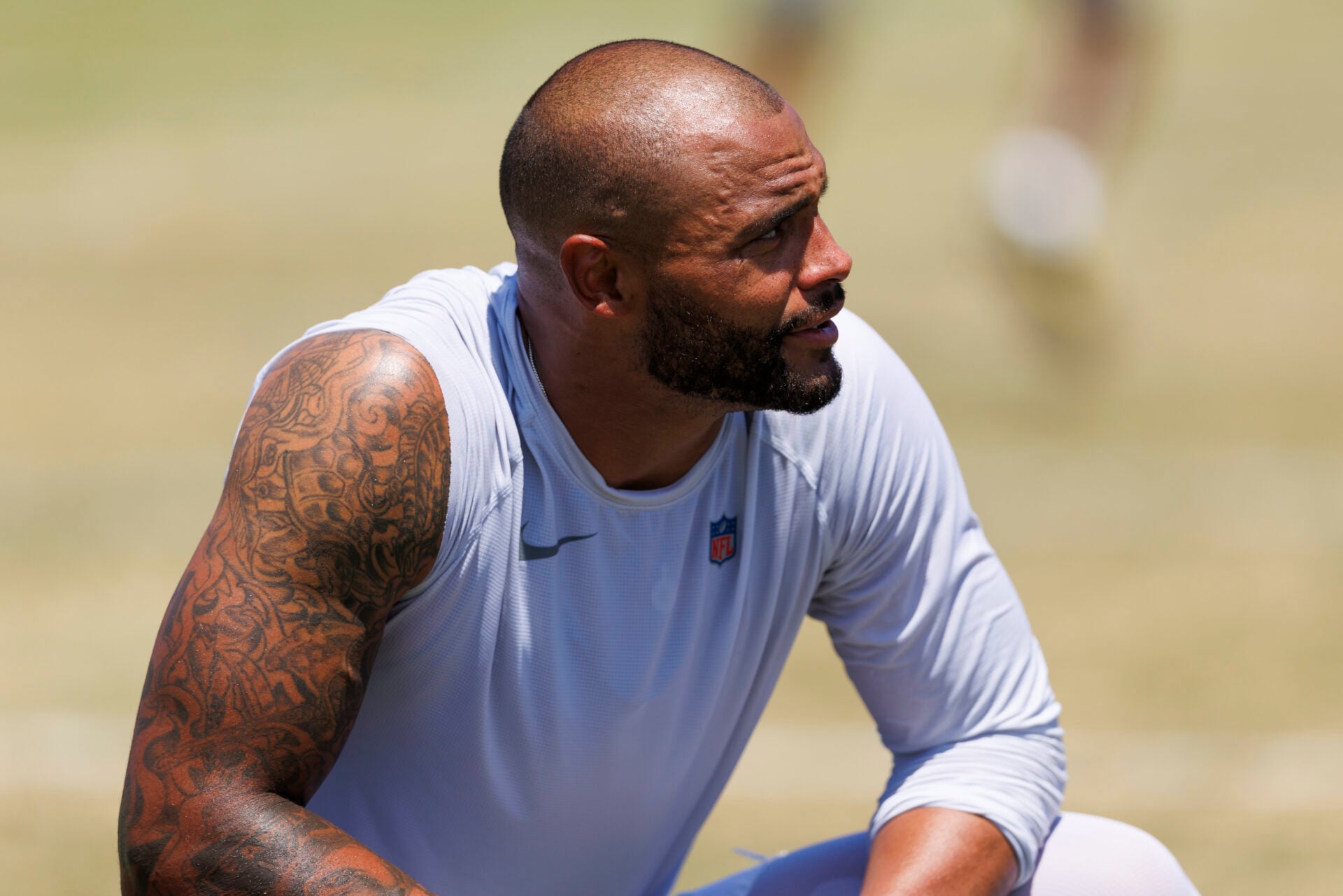 ‘Awesome’ – Dak Prescott blown away by heartfelt gift from Dallas Cowboys fan at training camp