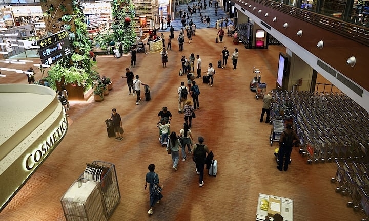 Singapore jails Hong Kong mother, son for biting officer, attacking bystander at Changi airport