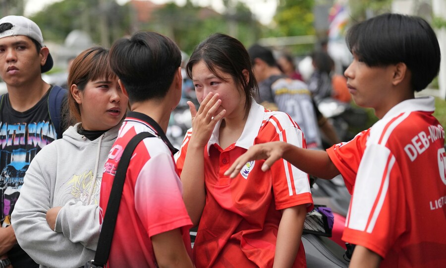 Teachers, students killed in Thai school shooting near Bangkok