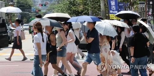 (LEAD) Temperatures above 40 C recorded in Seoul, 2 other cities