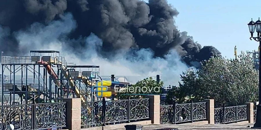 Drones attack Yeysk seaport in Russia's Krasnodar Krai, sparking fire