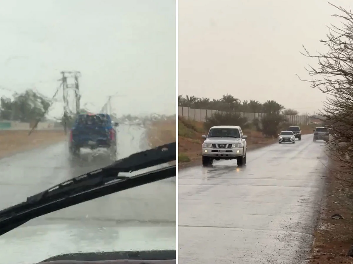 Rain hits parts of UAE as showers expected until 9pm