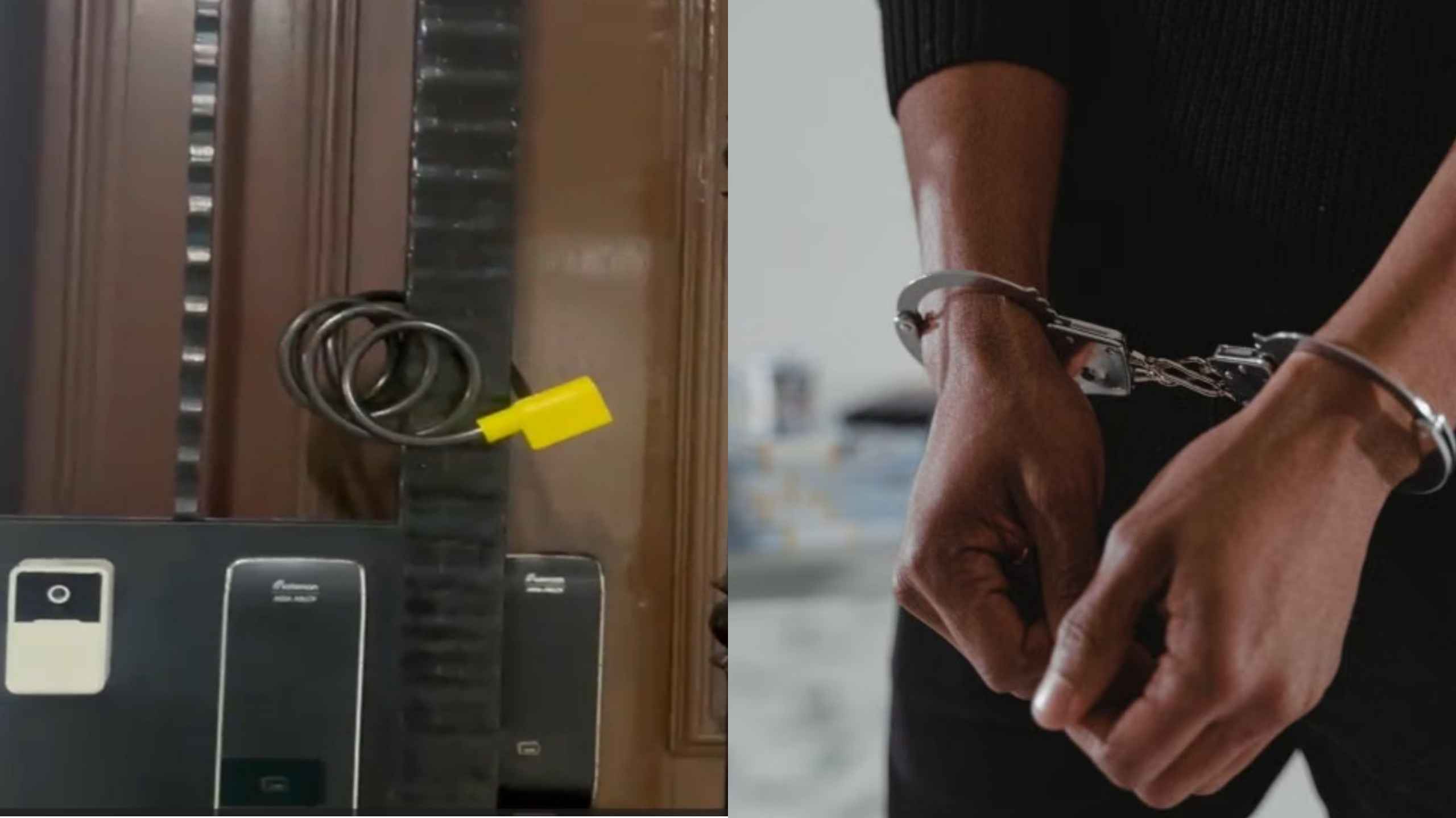 Singapore Police: Man arrested for loanshark harassment after bicycle lock found on Sembawang Drive gate