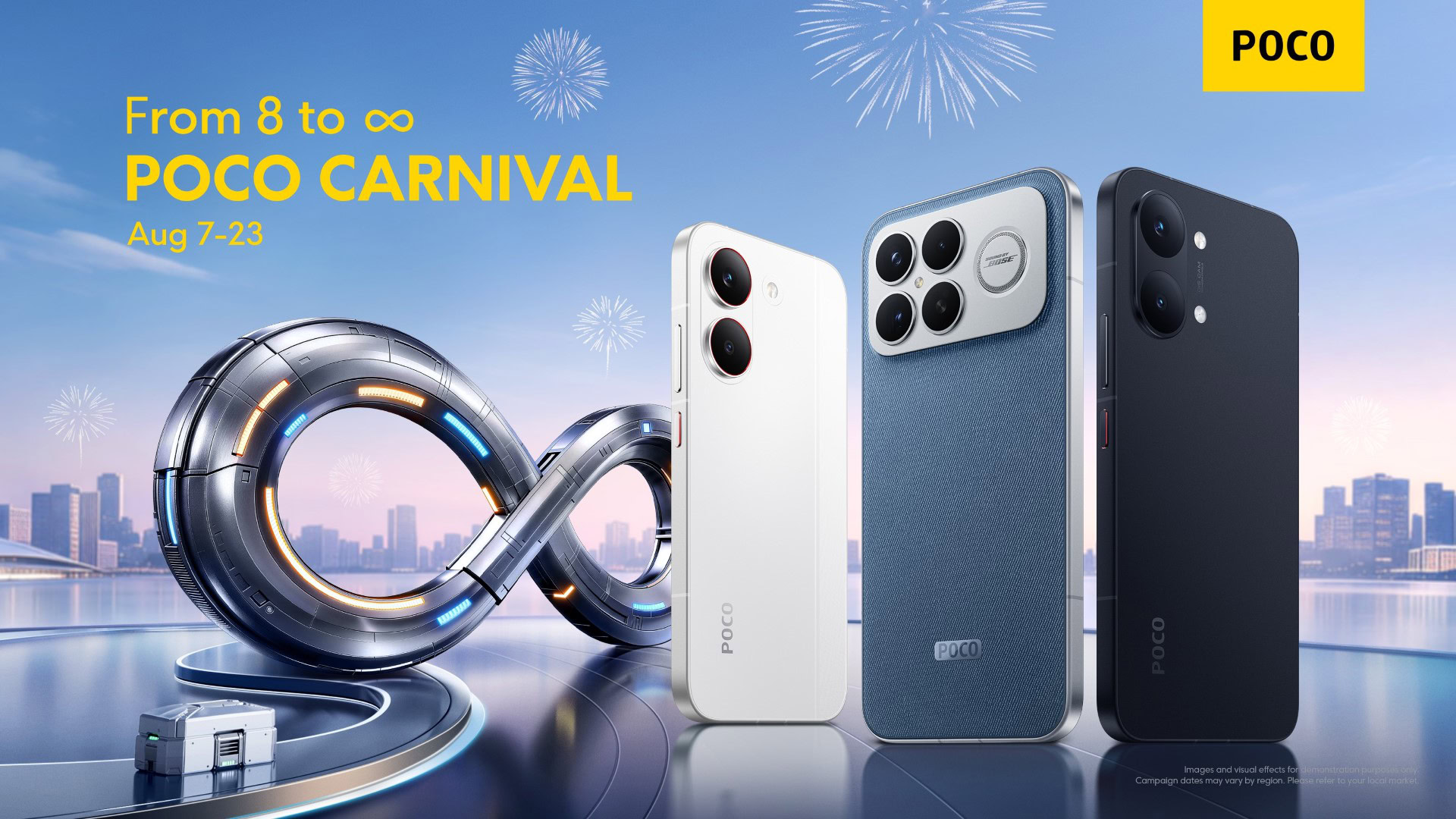 POCO Carnival 2026: Big discounts on the POCO F8 Ultra, F8 Pro, and more