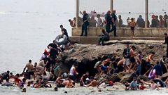 The Global Story: Who is to blame for the chaos on Spain’s border?