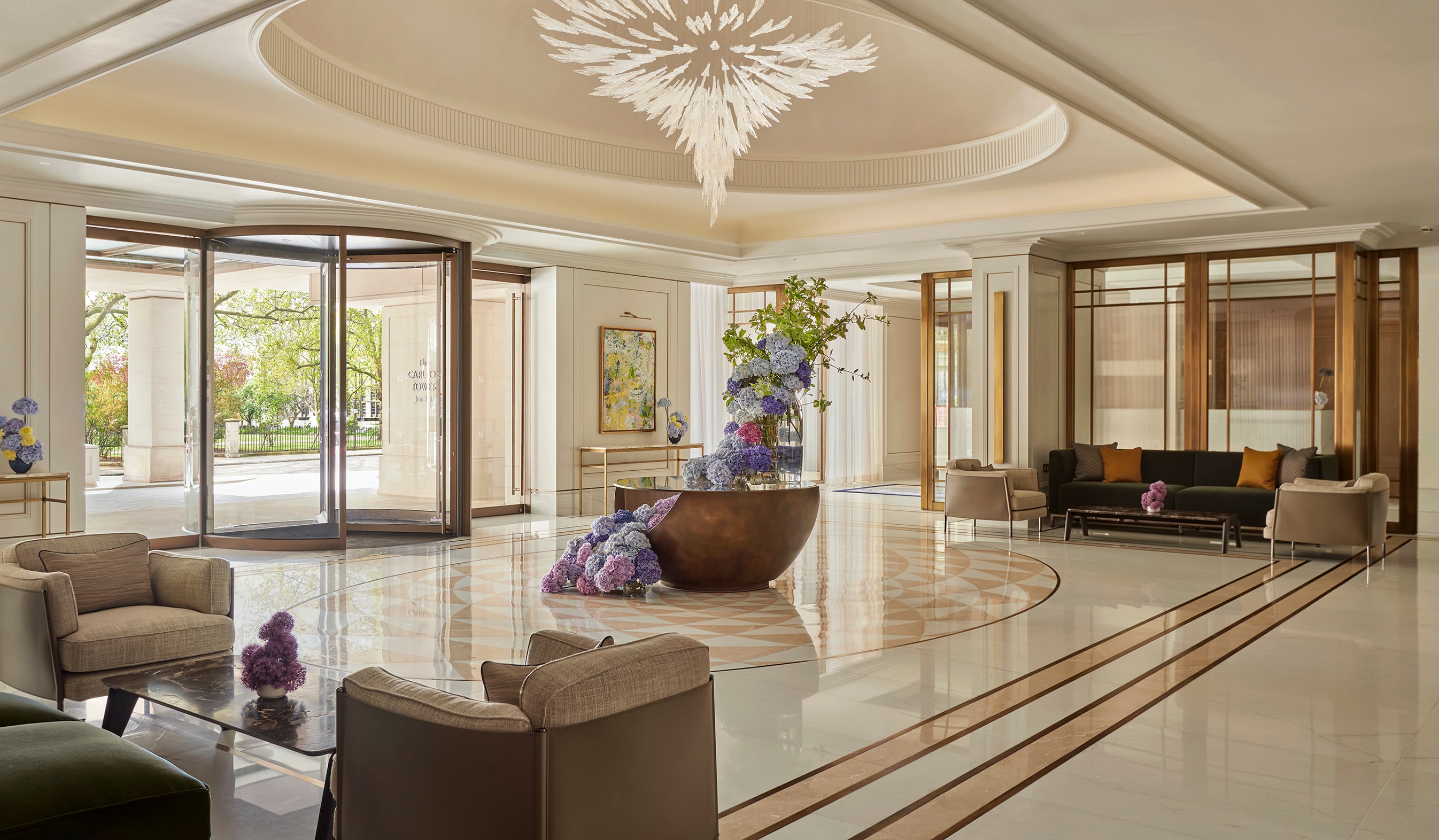 Inside the lavish London hotel where President Sheikh Mohamed and Dubai Ruler met this week