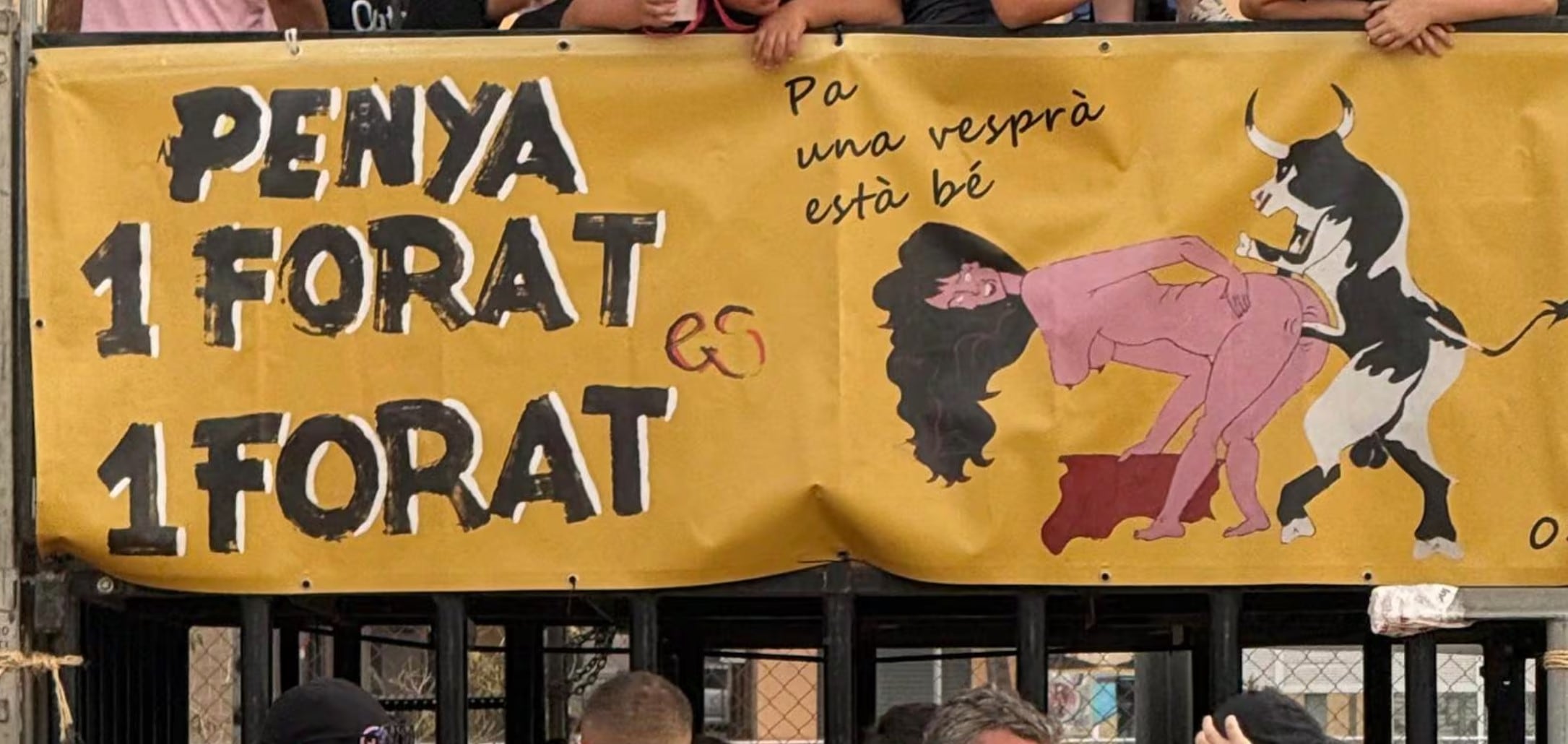 The Valencian Generalitat denounces a sexist poster at the Sagunto festivities
