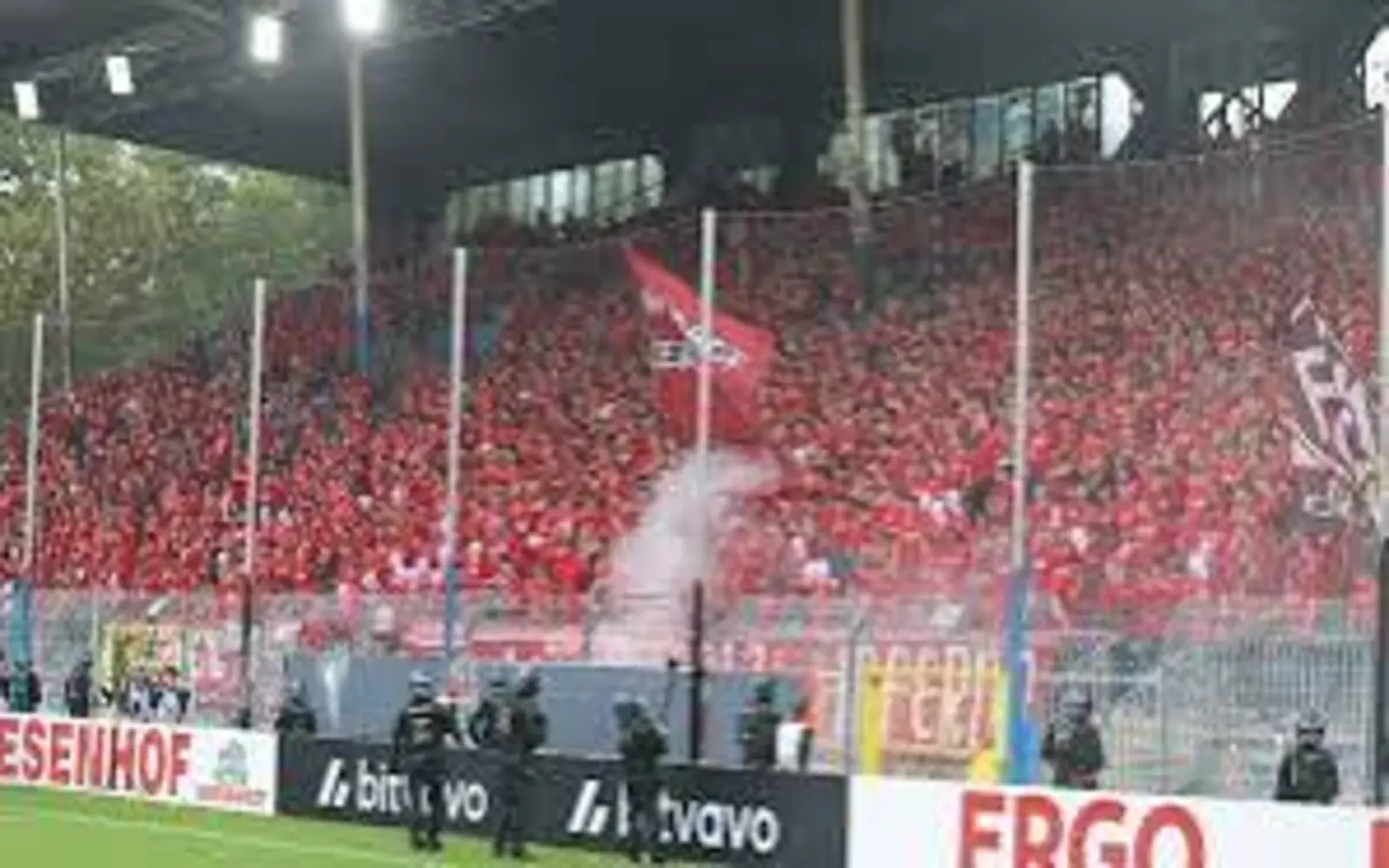 Dozens injured after pitch invasion during German Cup match
