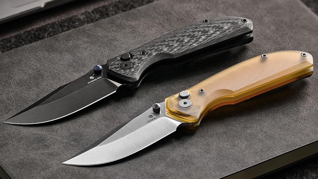 The Petrified Fish Guppy Makes Pocket Knives Feel Small Again
