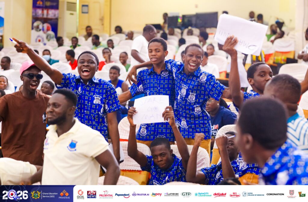 NSMQ 2026: Kumasi Academy secures one-eighth spot after commanding win over Bueman SHS, Hohoe EP SHS