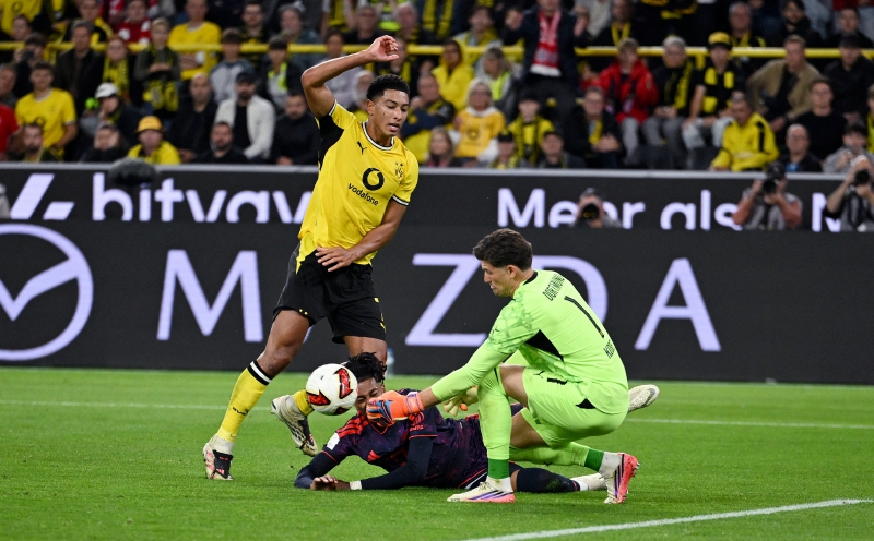 Olise helps Bayern past Dortmund in German Supercup