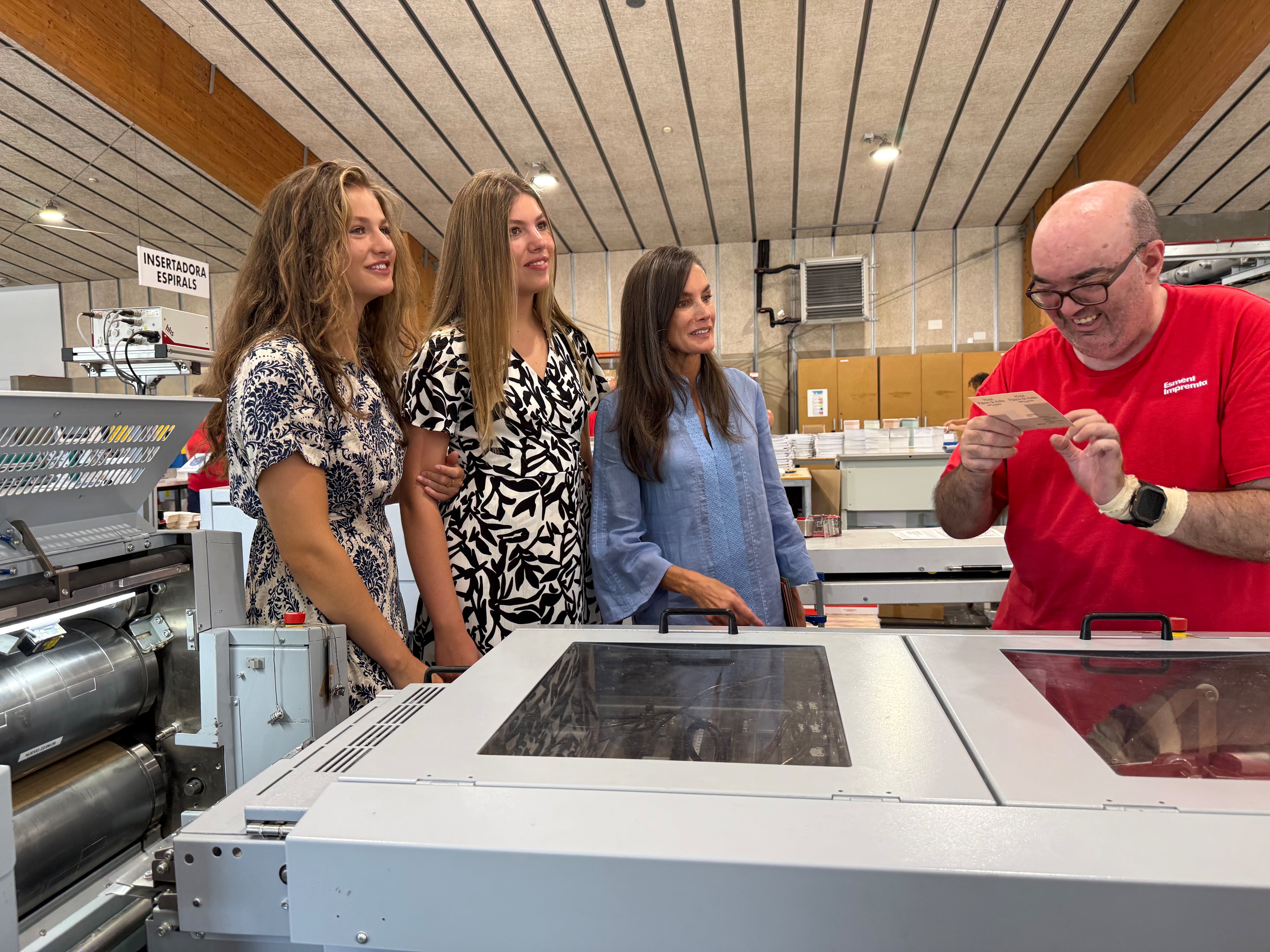 The surprise plan of Queen Letizia, Princess Leonor and Infanta Sofía in Palma: a visit to the Casa Esment