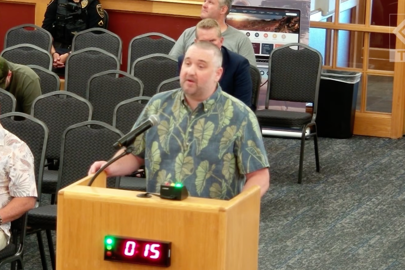 'I Would Never Do This To You:' Protesting Flock, Arizona Man Presents Plan to Surveil Government Officials