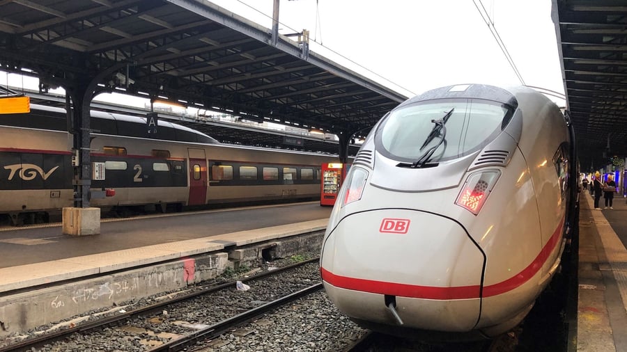 International long-distance traffic: ICE direct connection Berlin-Paris currently interrupted