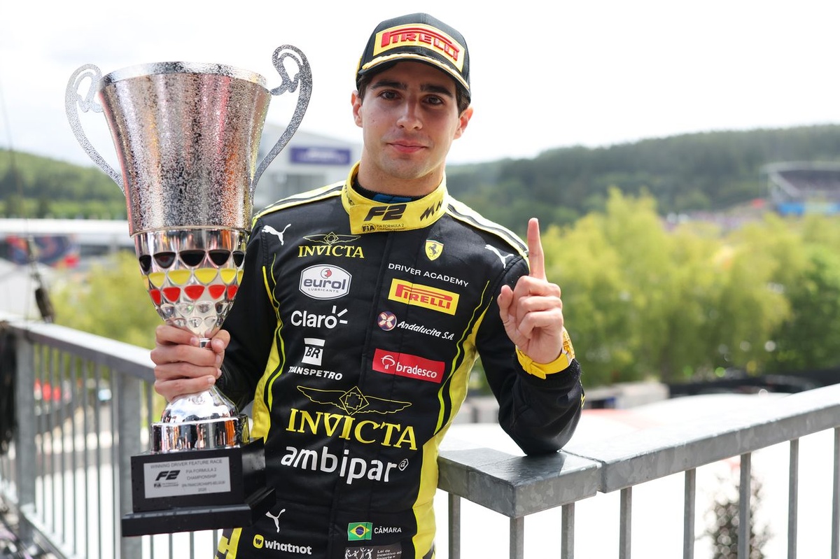 F2 star Rafael Camara responds to 2027 Haas F1 rumours