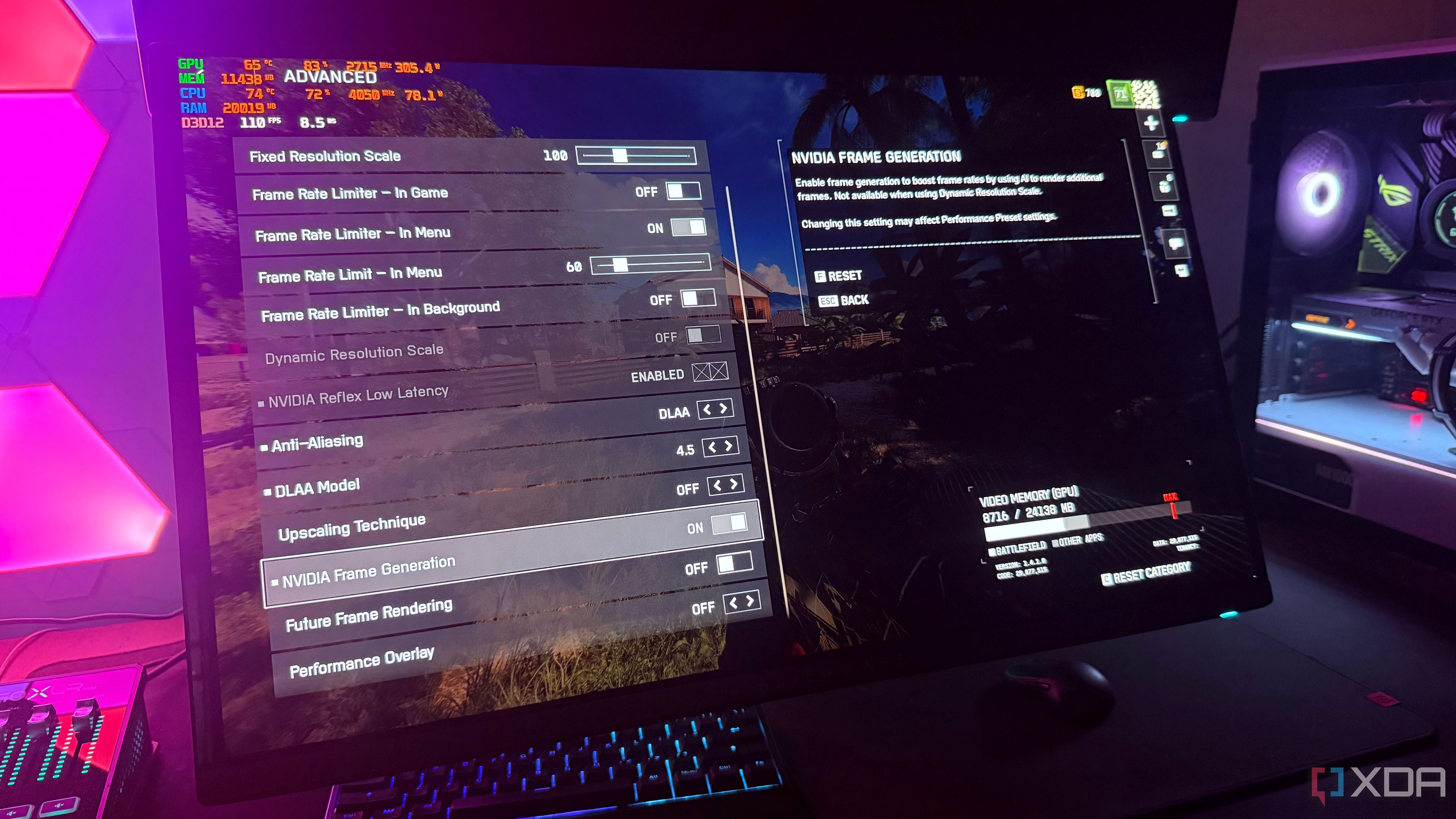 Your 120FPS with Multi Frame Generation can feel worse than native 60FPS — the starting frame rate is why