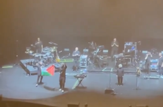 Two Massive Attack Members Banned From Singapore After Pro-Palestinian Display At Concert