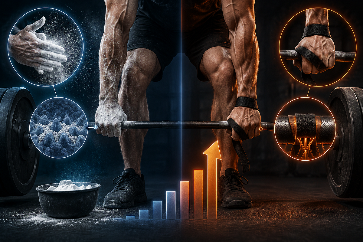 The science of grip: Why chalk and straps add kilos to your lift