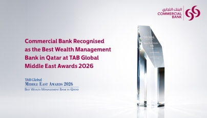 Commercial Bank recognised as ‘Best Wealth Management Bank’ at TAB Global Middle East Awards 2026
