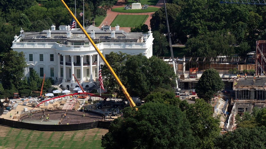 Government: Trump needs parliament's approval for ballroom
