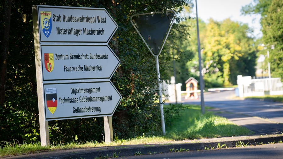 Drone sighting: Drone sighting over military base in North Rhine-Westphalia