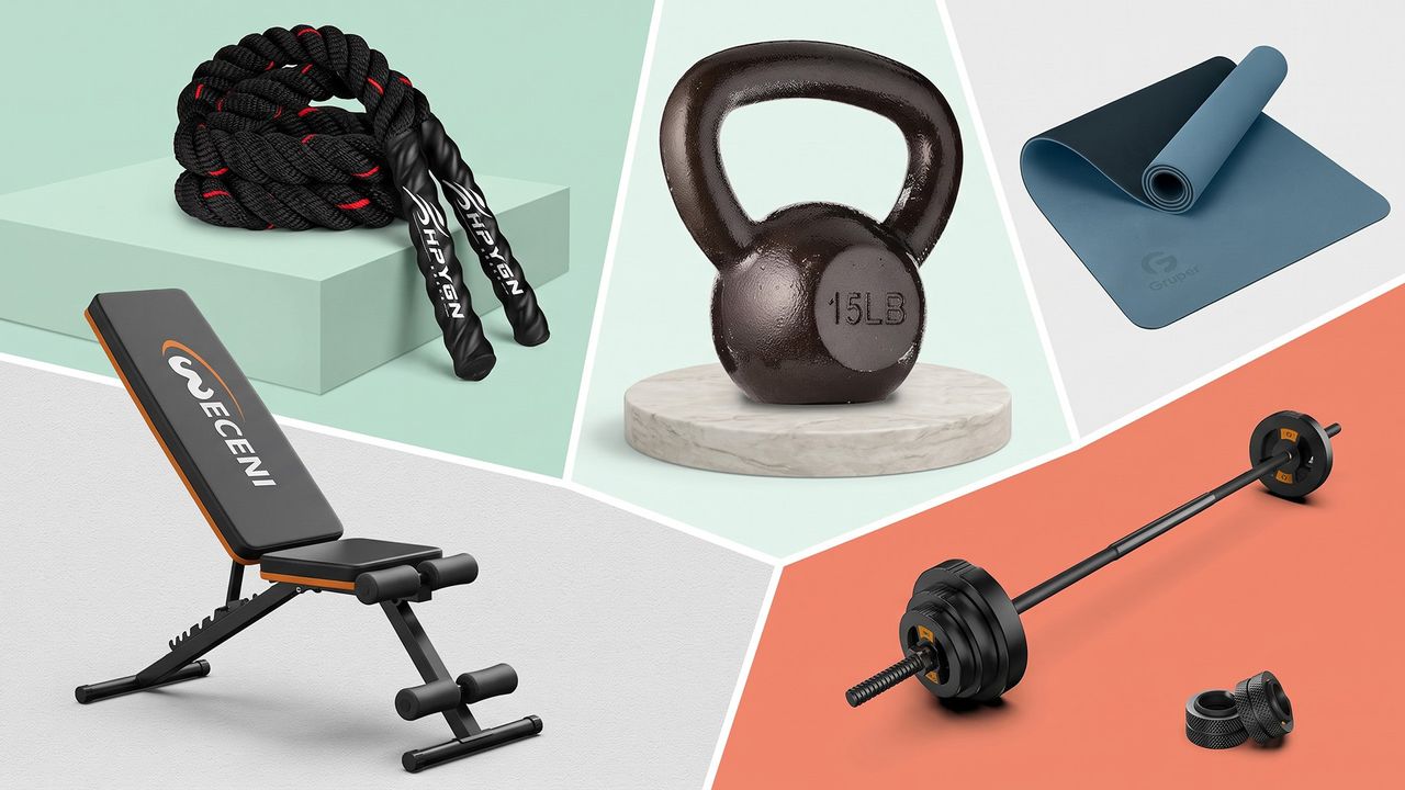 Forget costly memberships: These 12 gym essentials will help you work out at home