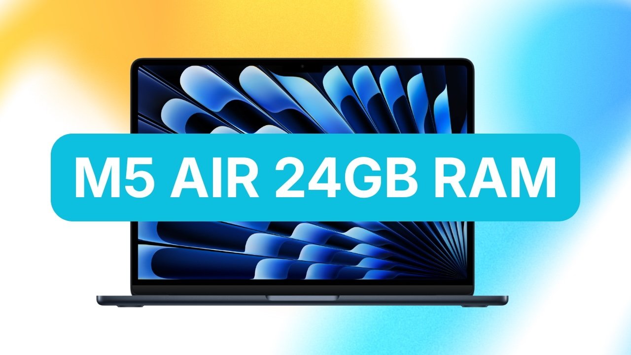 B&H's $1,349 M5 MacBook Air deal with 24GB RAM ends this weekend
